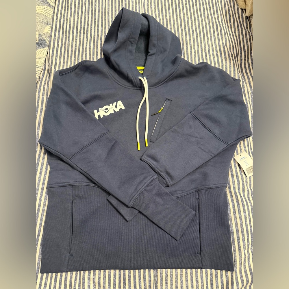 Hoka Navy Blue Hoodie